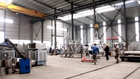 高スループットショートパス蒸留ワイプド薄膜蒸発器